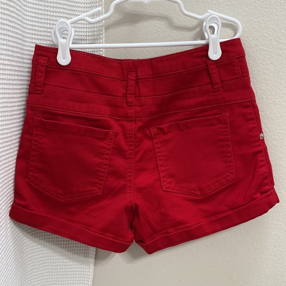 Women’s Mossimo Supply Co. Bright Red High Rise Short. Size 4/27. - Picture 8 of 13